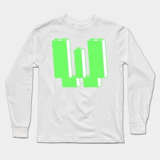 THE LETTER W, Customize My Minifig Long Sleeve T-Shirt